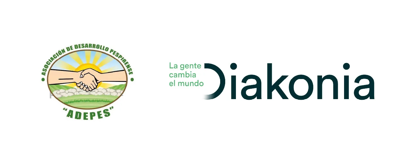 Logos de ADEPES y Diakonia en campaña desarrollada por agencia de publicidad en Honduras.
